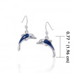The friendliest of them all ~ Sterling Silver and Paua Shell Hook Earrings