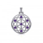 Flower of Life with powerful life force Chakra stone