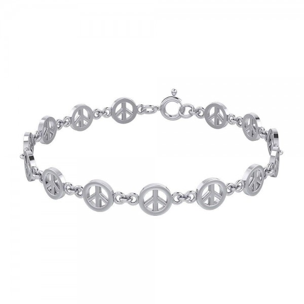 Peace Symbol Bracelet