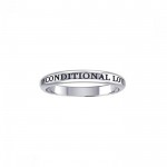 Unconditional Love Silver Ring