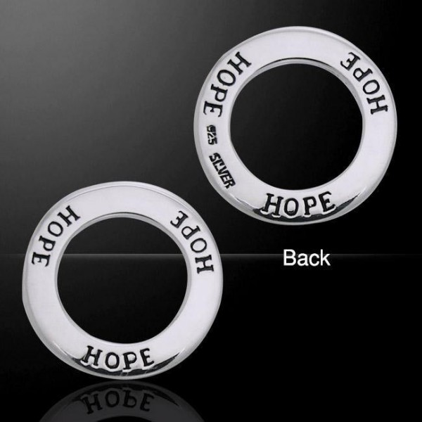 Hope Silver Ring Pendant