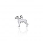 Danu Silver Irish Wolfhound Charm