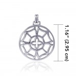 Viking Symbol Sterling Silver Pendant