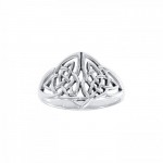 Cherish the memory of a lifetime ~ Sterling Silver Celtic Knotwork Ring