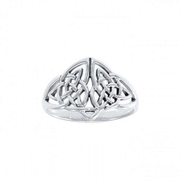 Cherish the memory of a lifetime ~ Sterling Silver Celtic Knotwork Ring