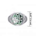 Celtic Knotwork Flip Ring