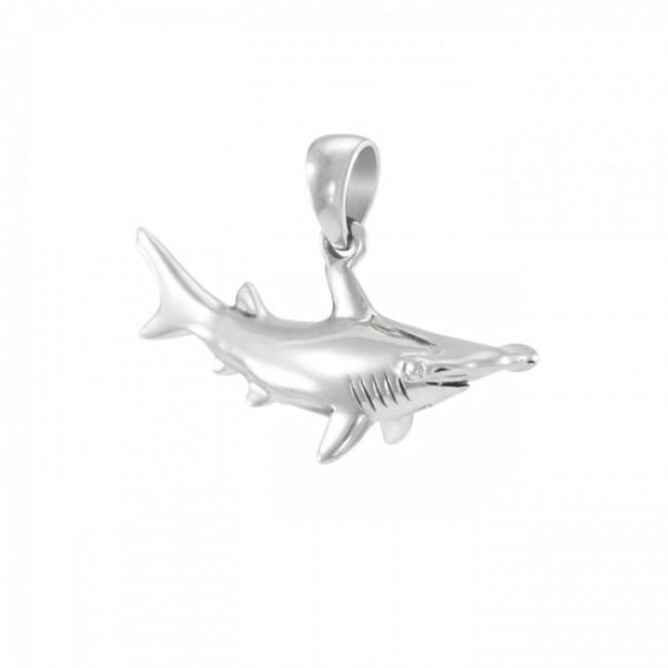 Dans le monde du requin-marteau au-delà de vous pouvez imaginer ~ Pendentif de bijoux en argent sterling