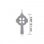 Nœud celtique Croix celtique Charme d’argent