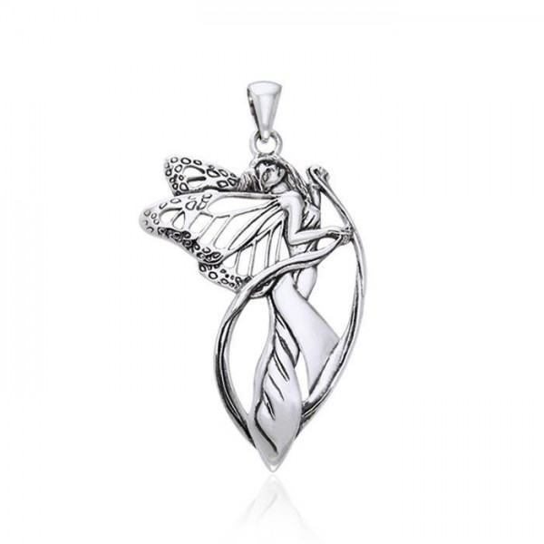 Fairy in your dreams ~ Sterling Silver Jewelry Pendant