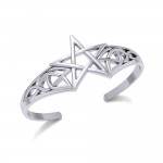 The Centuries Old Power of the Silver Pentagram ~ Itbs yours to behold Bangle
