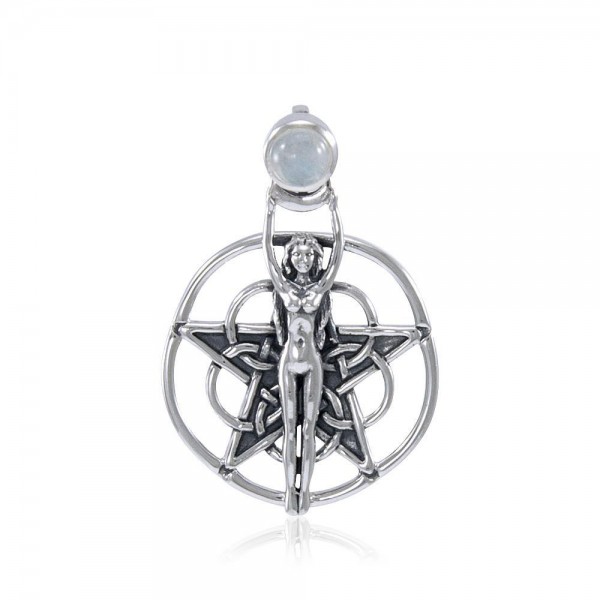 Silver Pentagram Pentacle Pendant