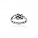 Silver Celtic Knotwork Ring