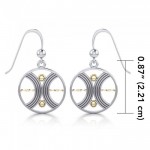 Balance Silver and Gold Earrings