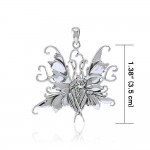 Amy Brown Blue Fairy ~ Sterling Silver Jewelry Pendant