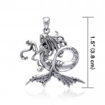 Amy  Brown Dark Water Sterling Silver Fairy Pendant