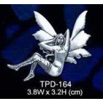 Amy Brown Glamour Fairy Sterling Silver Jewelry Pendant