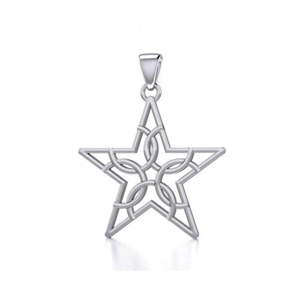 The Fifth Circle with Star Silver Pendant