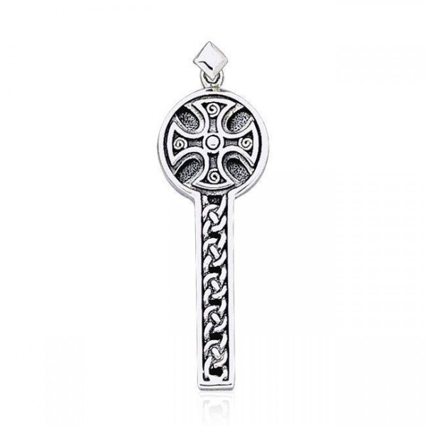 Celtic Knot Spiral Medieval Pendant
