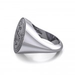 Archangel Gabriel Sigil Silver Ring