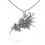 Amy Brown Birth of Magic Fairy ~ Sterling Silver Jewelry Pendant
