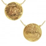 Pisces Astrology Vermeil Necklace By Amy Zerner
