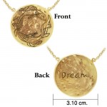 Pisces Astrology Vermeil Necklace By Amy Zerner