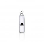 Power Triangle Silver Charme