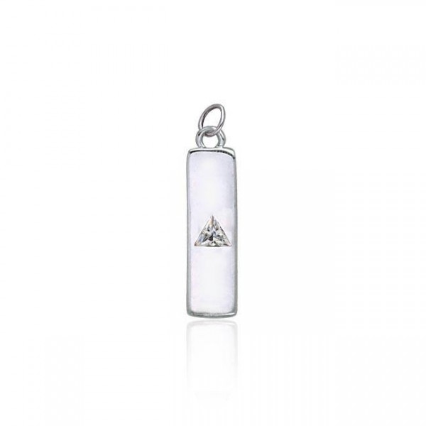 Power Triangle Silver Charme