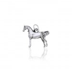 Small Arabian Horse Silver Cham