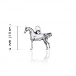Small Arabian Horse Silver Cham