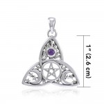 I dream beyondb&beyond the Sun, the Moon and the Stars in a Pentagram Pendant