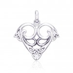 Eternal lifebs significance Silver Celtic Triquetra Pendant