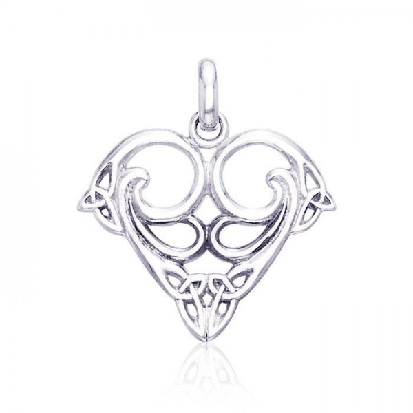 Eternal lifebs significance Silver Celtic Triquetra Pendant