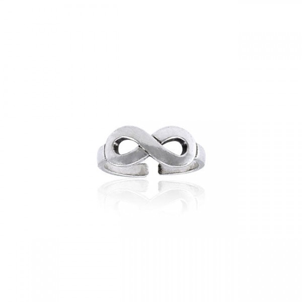 Infinity Sterling Silver Toe Ring
