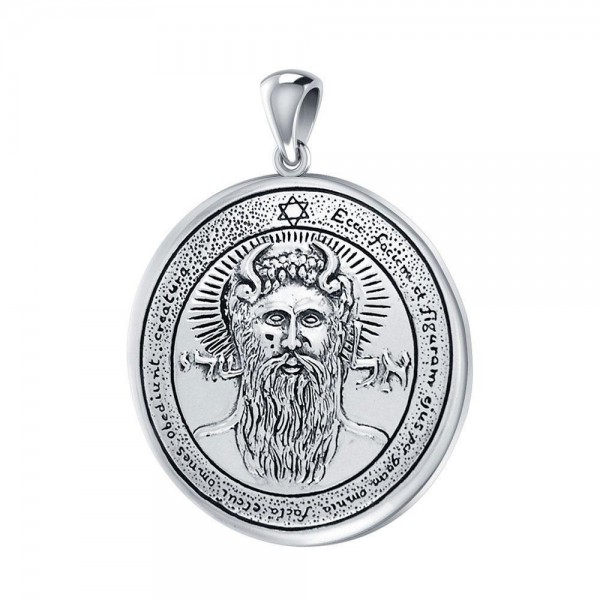 Premier pentacle du pendentif du sceau de Salomon du Soleil