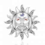 The Mid Winter Sun Sterling Silver Pendant