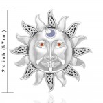 The Mid Winter Sun Sterling Silver Pendant
