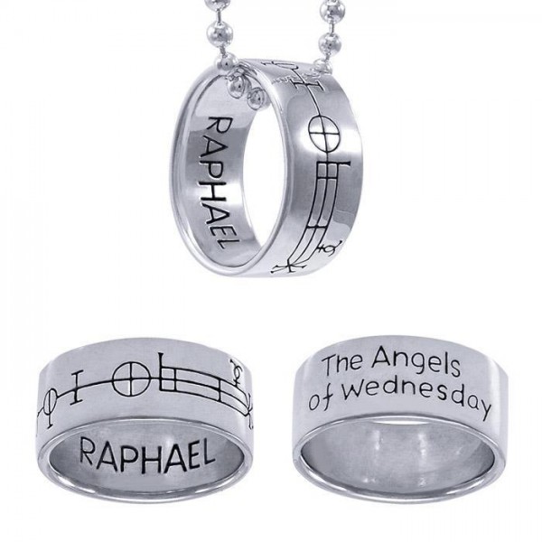Sigil of the Archangel Raphael Ring