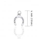Horseshoe Sterling Silver Charm
