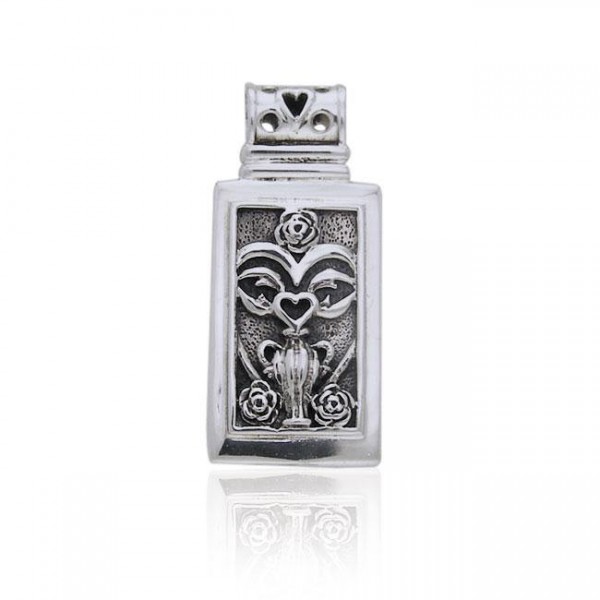 Tarot Silver Pendant By Amy Zerner