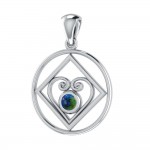 Hearts in Recovery Silver Pendant