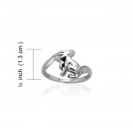 Hare Sterling Silver Ring