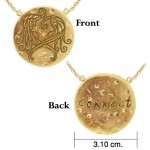 Gemini Astrology Vermeil Necklace By Amy Zerner