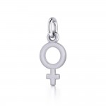 Symbole féminin Sterling Silver Charm