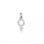 Symbole féminin Sterling Silver Charm