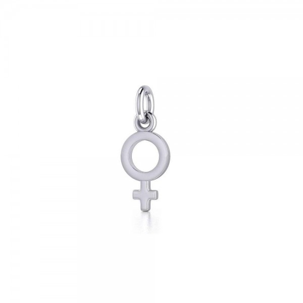 Female Symbol Sterling Silver Charm