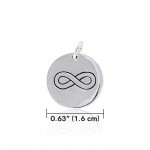 Symbol of Infinity Sterling Silver Charm