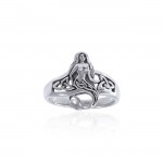 Celtic Mermaid Ring