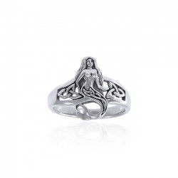 Celtic Mermaid Ring 
