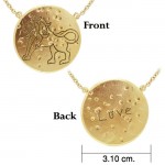 Leo Astrology Vermeil Necklace By Amy Zerner